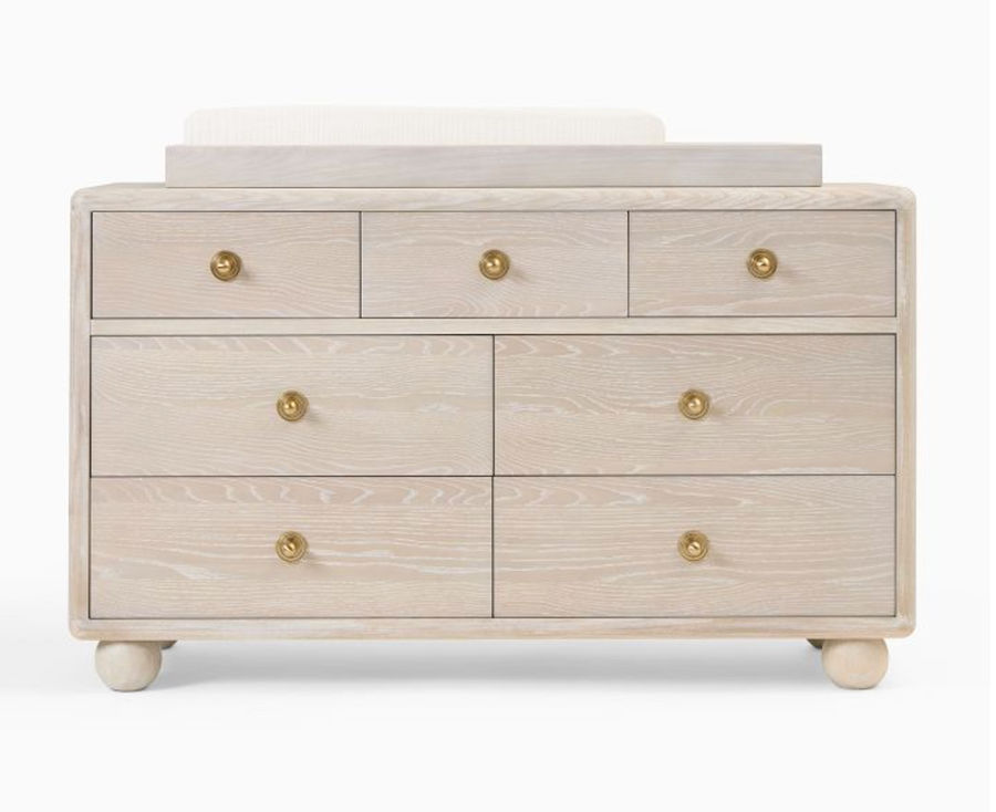 Joseph Altuzarra Sphere Foot 7-Drawer Changing Table (56") added by Stephanie Mathews