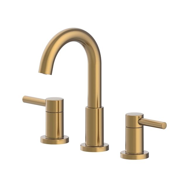 allen + roth Brushed Gold Widespread Faucet added by Averyl Yaco