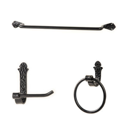 Artesano Iron Works 3 - Piece Bathroom Hardware Set | Wayfair added by Leslie Burns