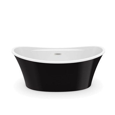Freestanding Tub Ariosa 66 x 36 Inch Center Black Oval added by HELEN SALGADO