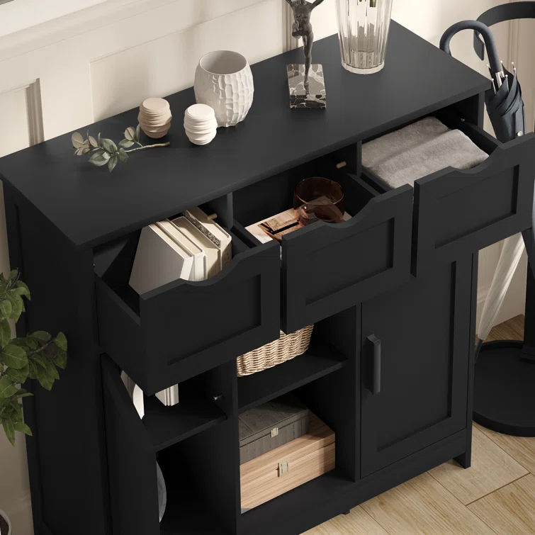 Cliffo 35.4" Wide 3 Drawer Sideboard added by Alexandra Reif