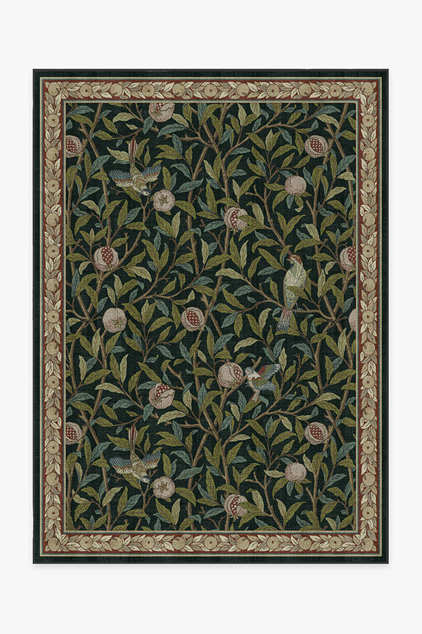 Morris & Co. Bird & Pomegranate Soft Black Rug added by Jennifer Tormo