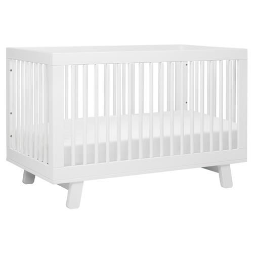 Babyletto Hudson White Pine Wood 3-in-1 Convertible Crib with Toddler Bed Conversion Kit added by Megan LaFramboise