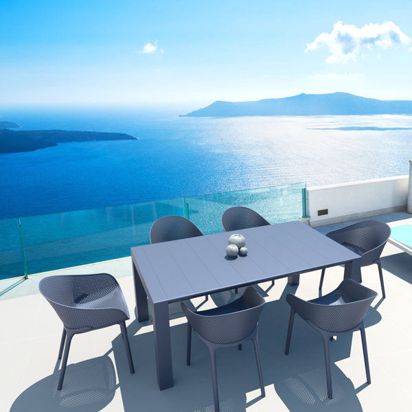 Farrah 86'' Rectangular 6 - Person Outdoor Dining Set added by Carla Gonçalves