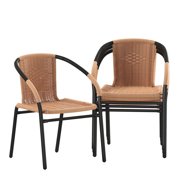 Arthor Rattan Indoor-Outdoor Restaurant Stack Chair added by Gwen Baer