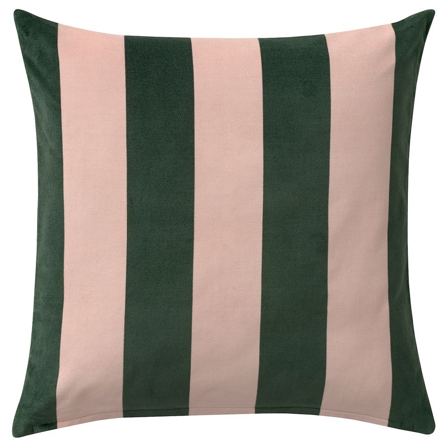 IDGRAN cushion cover, stripe/pink green, 20x20" - IKEA added by Elise Pajot-Keiler