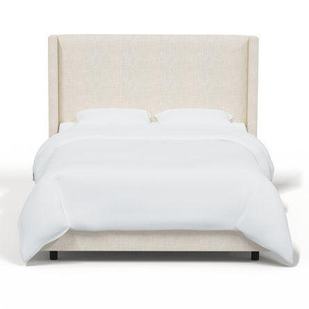 Hanson Upholstered Low Profile Standard Bed | Joss & Main added by Danielle Hughes