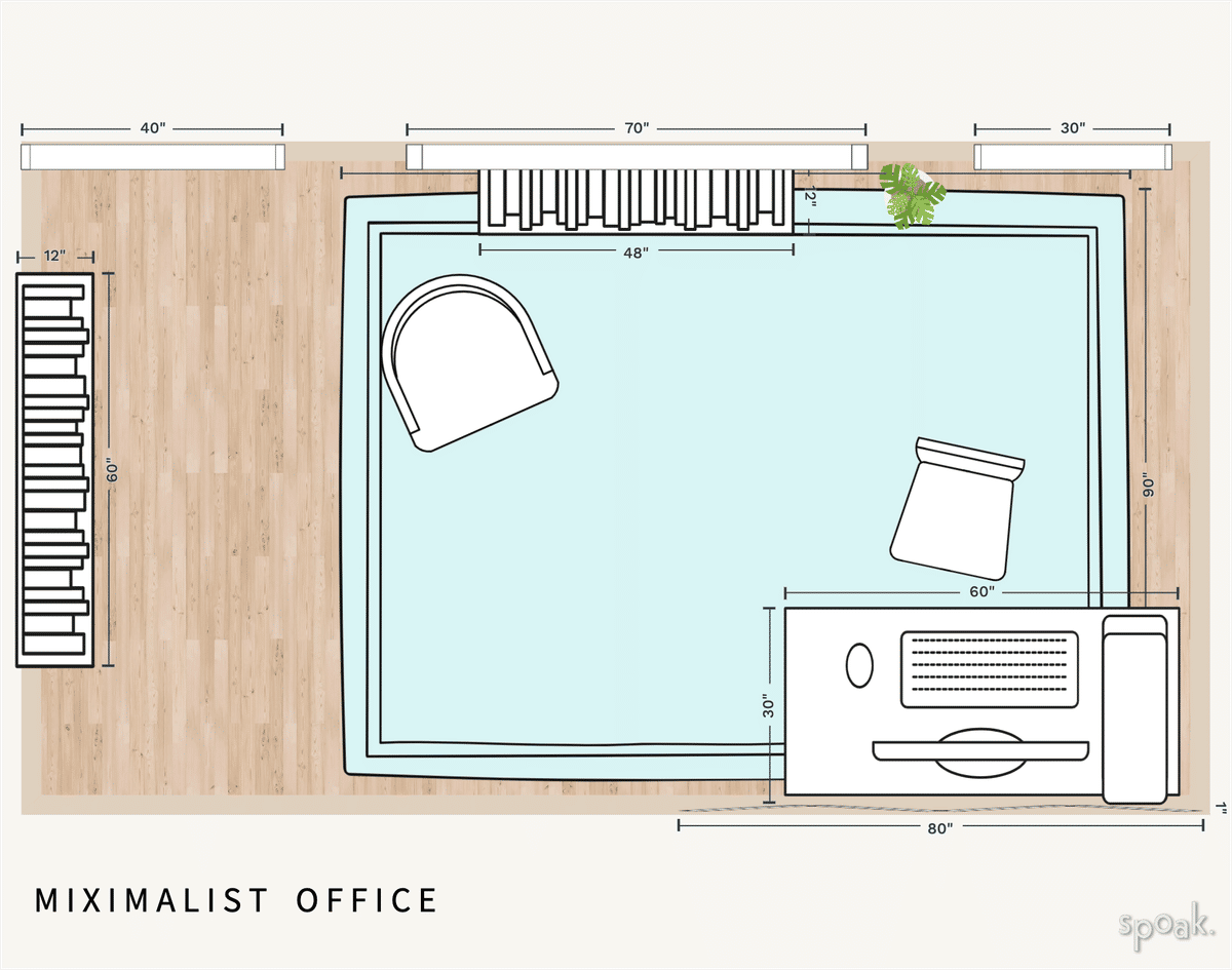 Library Layout designed by Tasha Dick