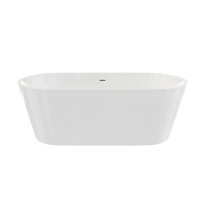 Mia Freestanding Acrylic Soaking Tub - No Faucet Drillings added by Madison Subry