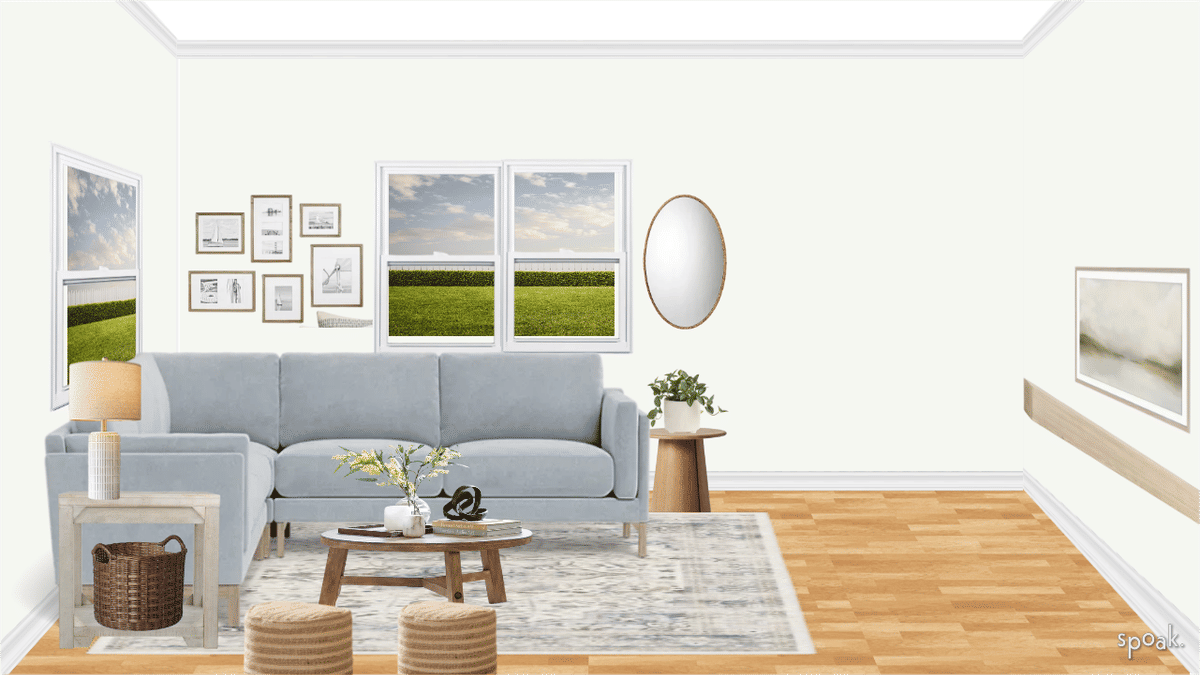 Farmhouse Craft Room Inspo designed by Christina Johnson