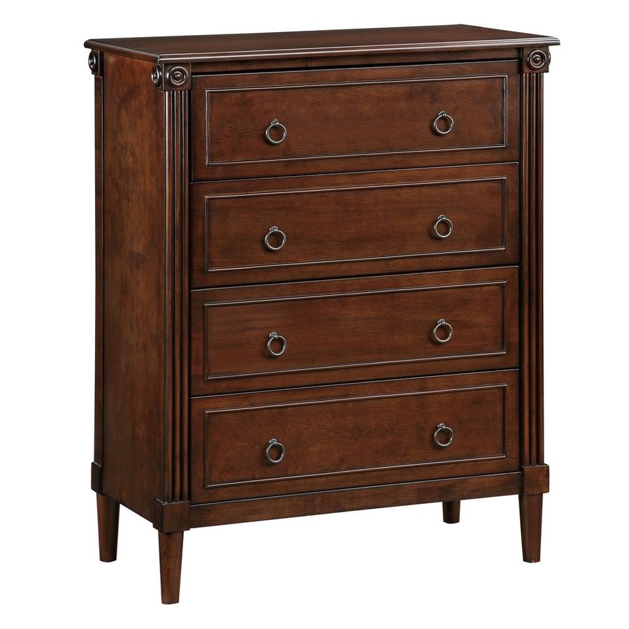 Joneigh Traditional Solid Wood 4-drawer Chest added by Caroline Johnston