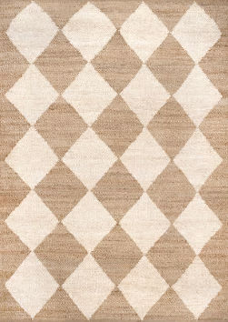 Natural Jute Checkerboard Area Rug added by Ashley Harrison