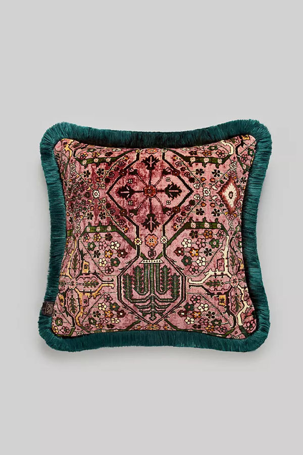 House of Hackney Mey Meh Fringed Velvet Pillow added by Georgetown Home Stylist