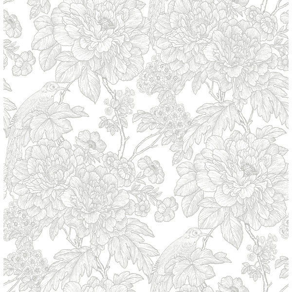 Viola Floral Wallpaper added by Cady Greenbaum