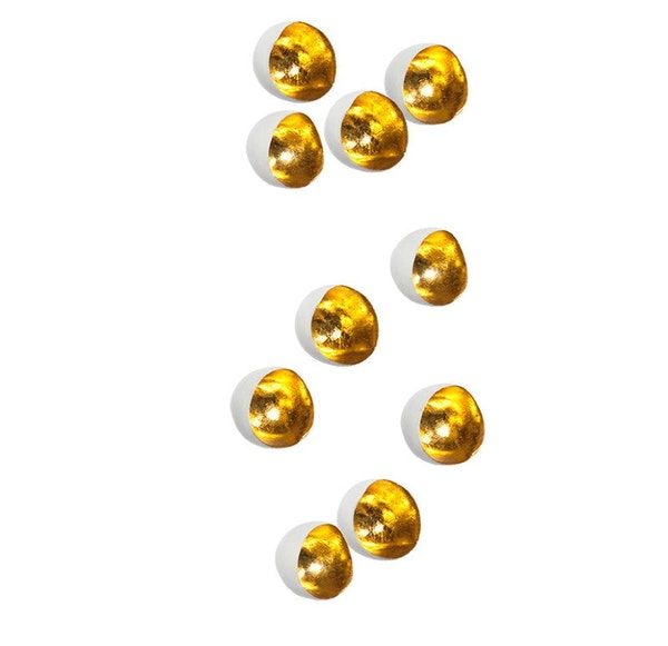 Gold Leaf Design Gold 'Seed' Wall Accents (Set of 20) added by MK Alderman