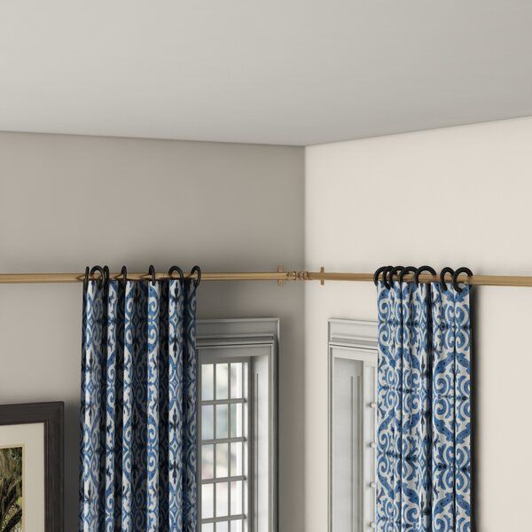 Loïc Adjustable Single Curtain Rod added by Briona Petrous