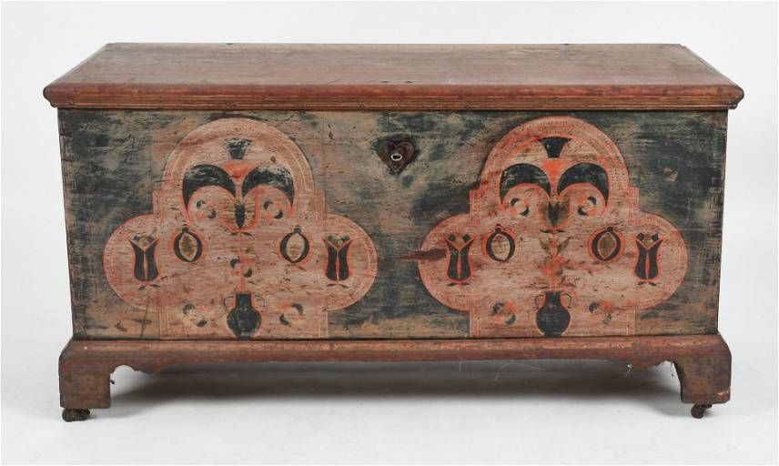 Pennsylvania Painted Blanket Chest (#0257) on Nov 20, 2022 | Locati, LLC in PA added by Nora Abramov