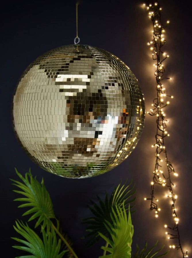 20" Rotating Large Mirror Disco Ball Hanging Glass Mirrored Disco Decorations Party Groovy 70s Theme Retro Dance Christmas Decor Tree Sale added by Kate Seymour