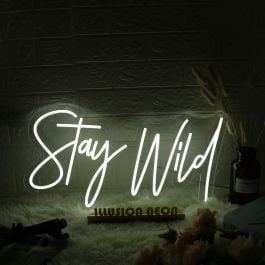 Stay Wild White Neon Sign added by Karleigh Miller
