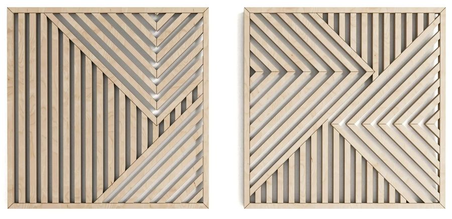 22" x 22" Modern Wood Wall Art Set- Abstract Wooden Wall Art Set of 2- Modern Wall Art- Large Wood Wall Panels- Rustic Large Wall Art Set of 2 - Walmart.com added by Taylor Grysiewicz