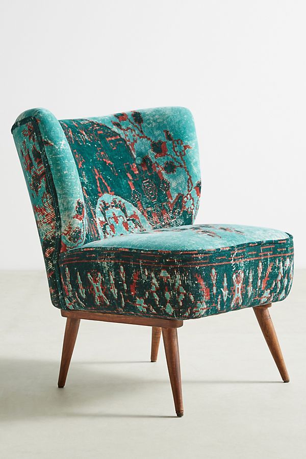 Dhurrie Petite Accent Chair added by Darby Rosenberg