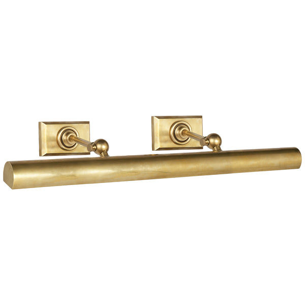 Chapman & Myers 24" Cabinet Maker's Picture Light in Hand-Rubbed Antique Brass added by HELEN SALGADO