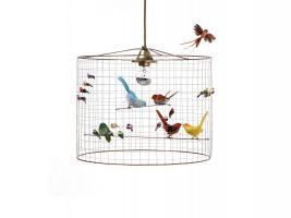 Mathieu Challières Petite Volière Suspension Lamp - Les Volières added by Jessica Simpson