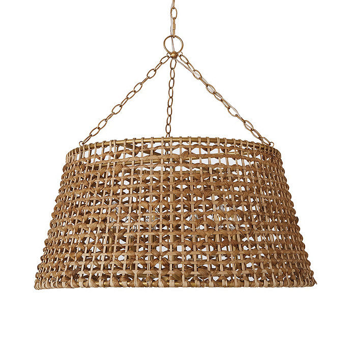 Poppy Woven Drum 6-Light Chandelier added by Mary Kate Pedigo
