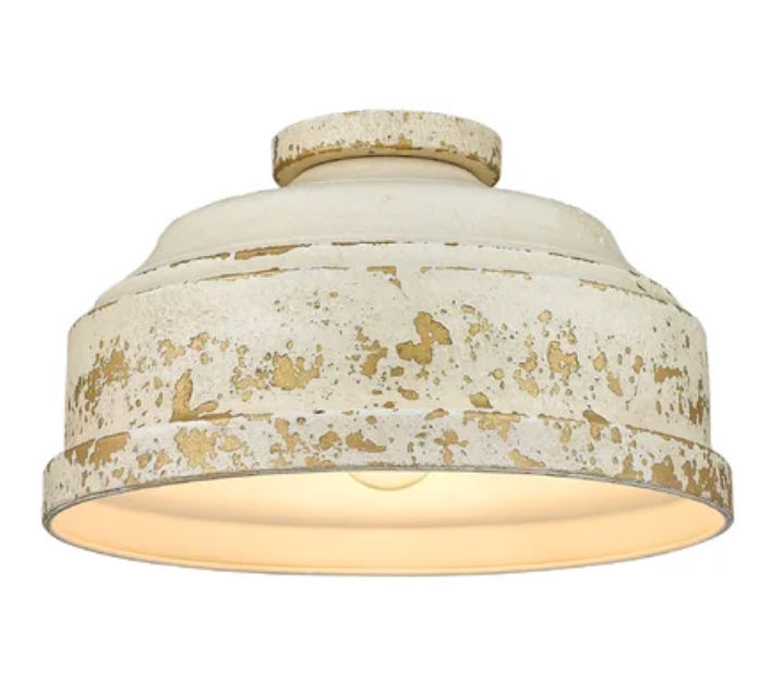 Claudette 3 - Light 13.75" Semi Flush Mount added by Christina Eberhard