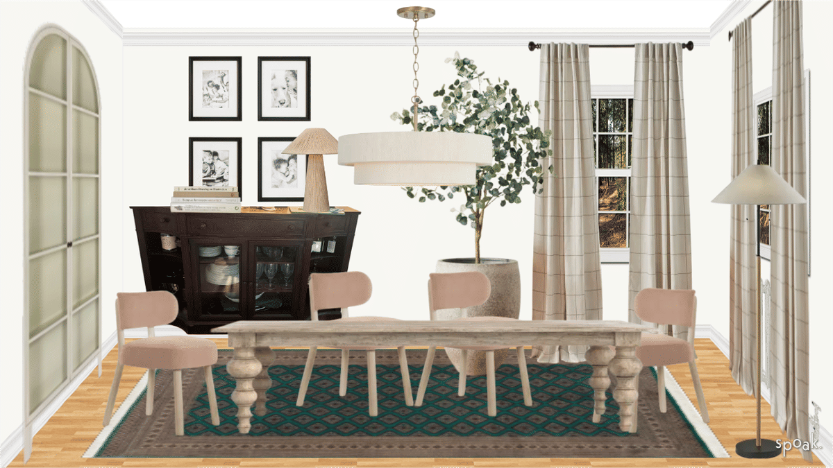 Dining Room Inspo designed by Tiffany Compton