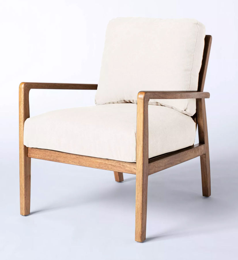 Dagget Mixed Material Accent Chair - Threshold™ designed with Studio McGee added by Marie Dannettelle