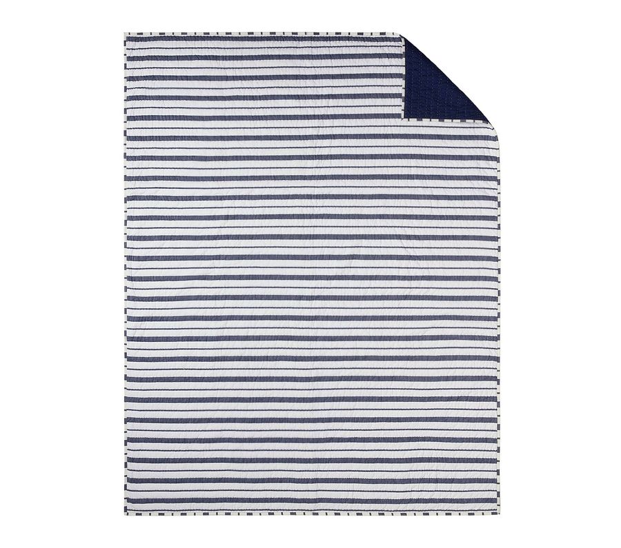 Yarn Dyed Stripe Quilt and Sham added by Virginia Bennice