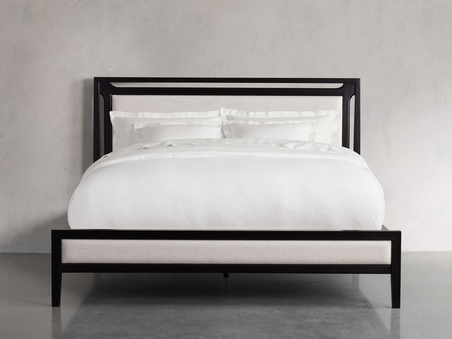 Brock Upholstered Gallery Bed in Dark Twilight added by Lesley Sukup