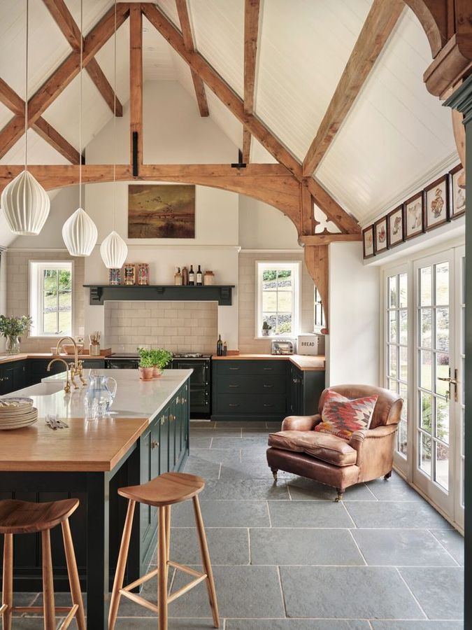 A Victorian Country Home in the Surrey Hills - The deVOL Journal - deVOL Kitchens | Idée déco maison neuve, Salle à manger ethnique, Decoration interieur maison added by Stacy Roseberry