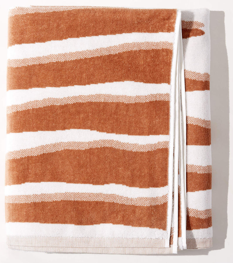 Gato Modern Tiger Print Beach Towel | CB2 added by Selena Wyant