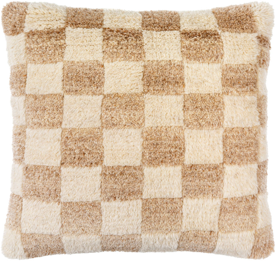 Villere Checkered Wool Throw Pillow added by Alethia Vitale