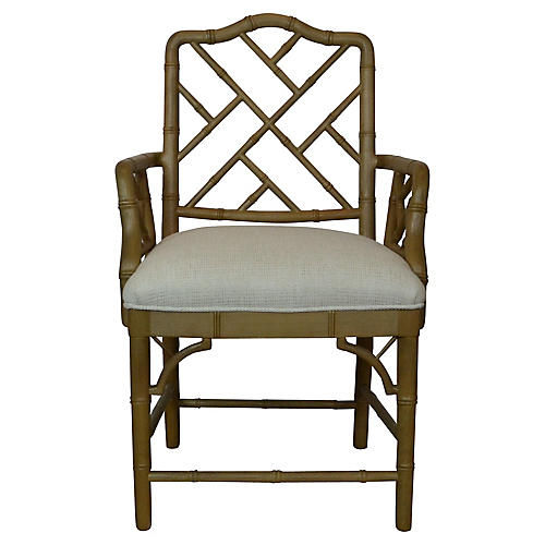 Faux-Bamboo Armchair added by Kate Lynn Nemett