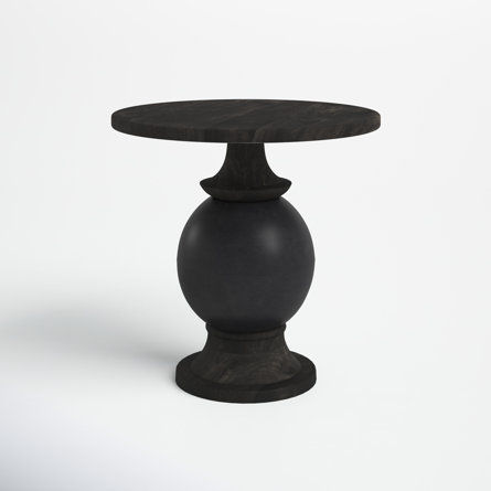 Nadel Solid Wood Pedestal End Table | Joss & Main added by Hailey Wallin