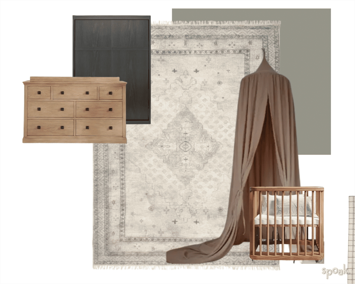 Japandi Nursery Inspiration designed by Jenni Winter