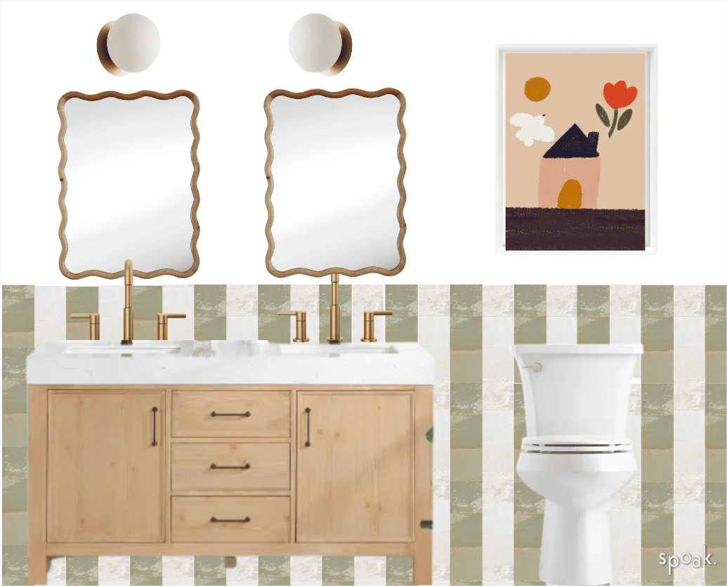 Bathroom Ideas designed by Brittany Vink