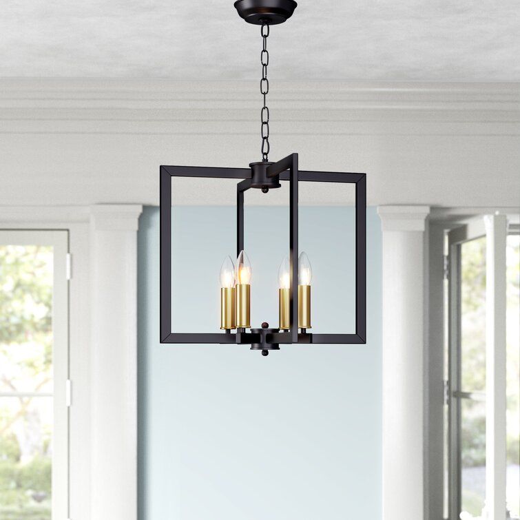 Eustice 4 - Light Lantern Rectangle Chandelier added by Sarah Jackson