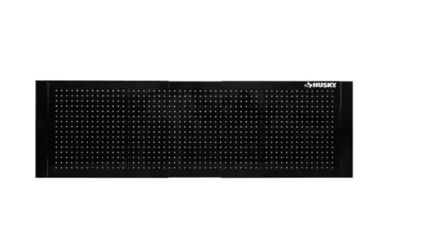 52 in. W to 72 in. Adjustable Pegboard, Gloss Black added by Spoak Member