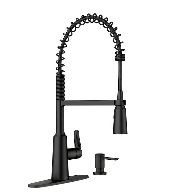 Moen Edwyn Black Kitchen Faucet added by Spoak Member