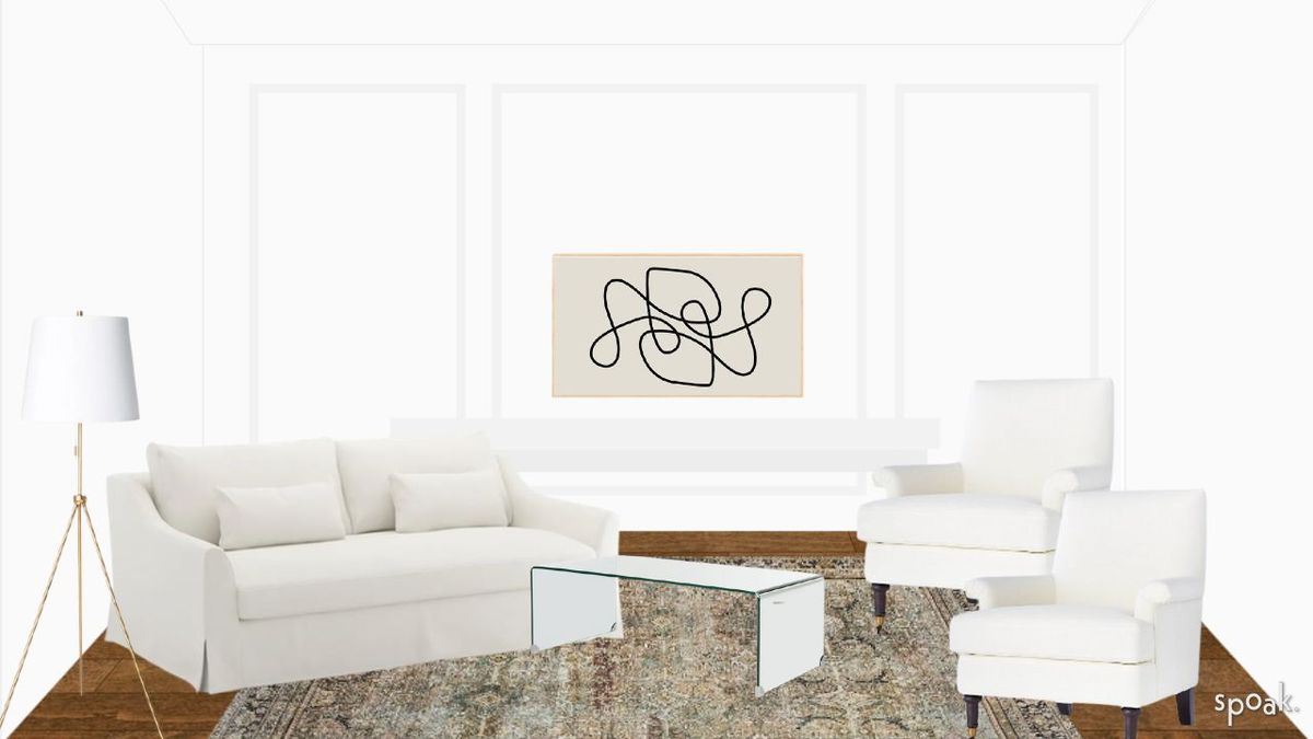 Kitchen + Living Room Inspo designed by Alyssa Gross