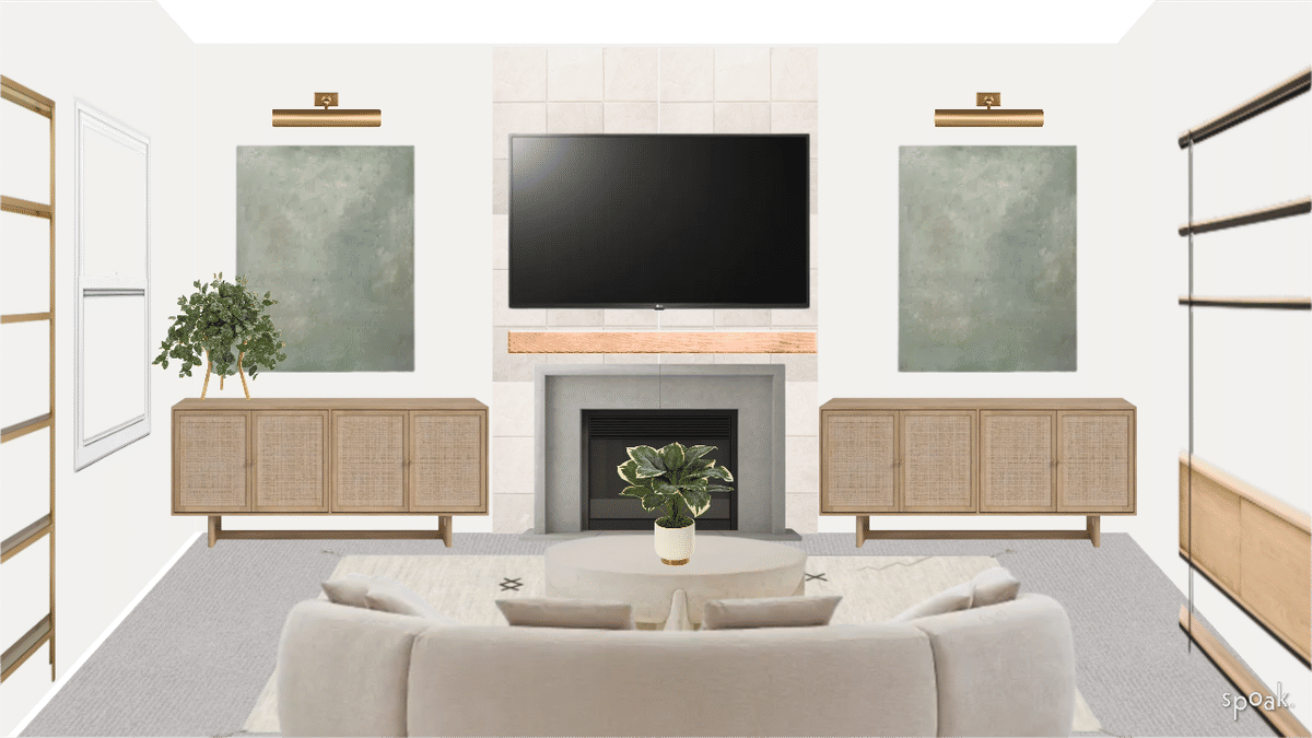 Basement Ideas designed by Teresa Aguilera