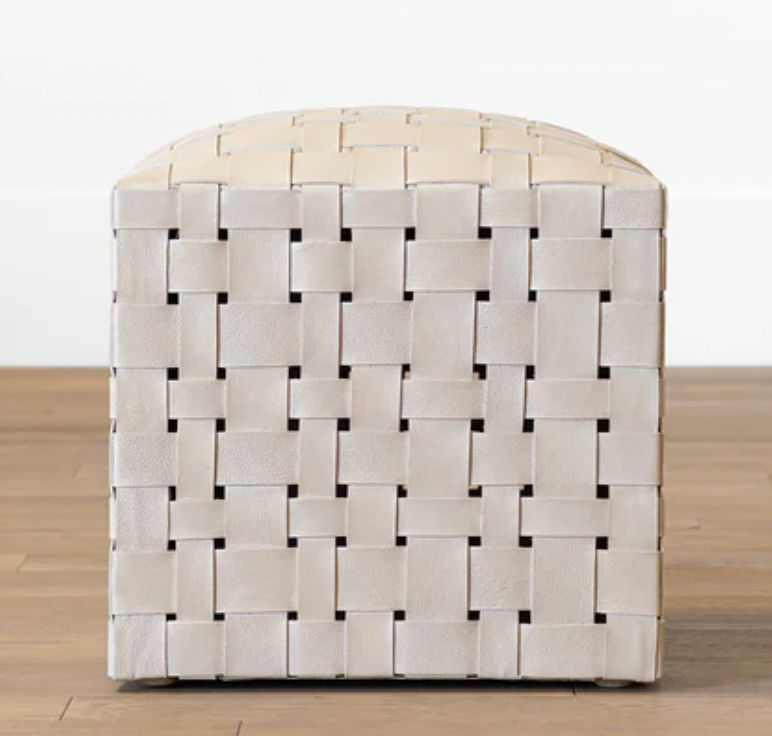 Ackley Leather Ottoman added by Madison Subry