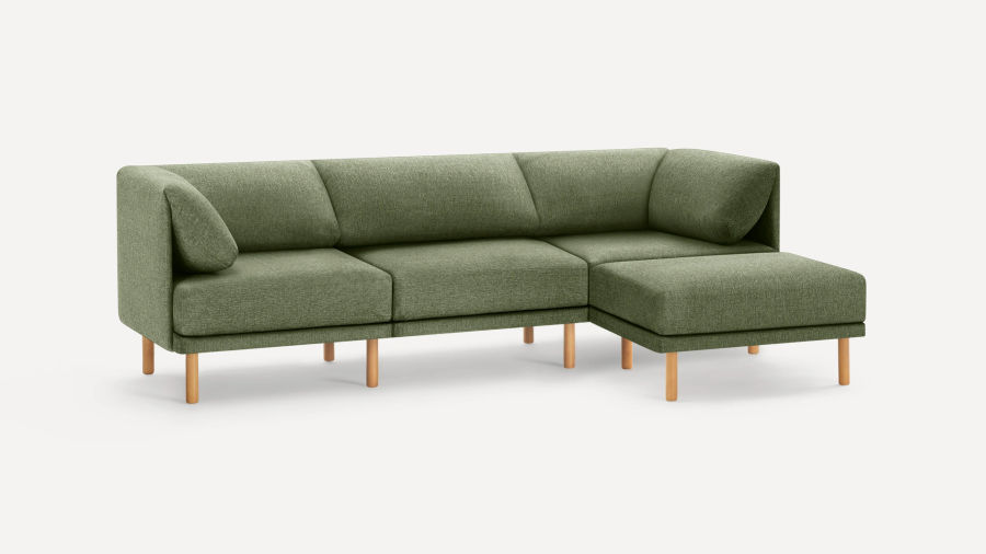4 Piece Seat Sectional Couch | Burrow added by Emily Reist