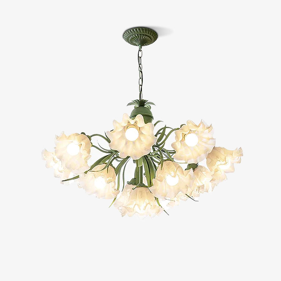 Lily of the Valley Flower Chandelier added by Diana Farberov