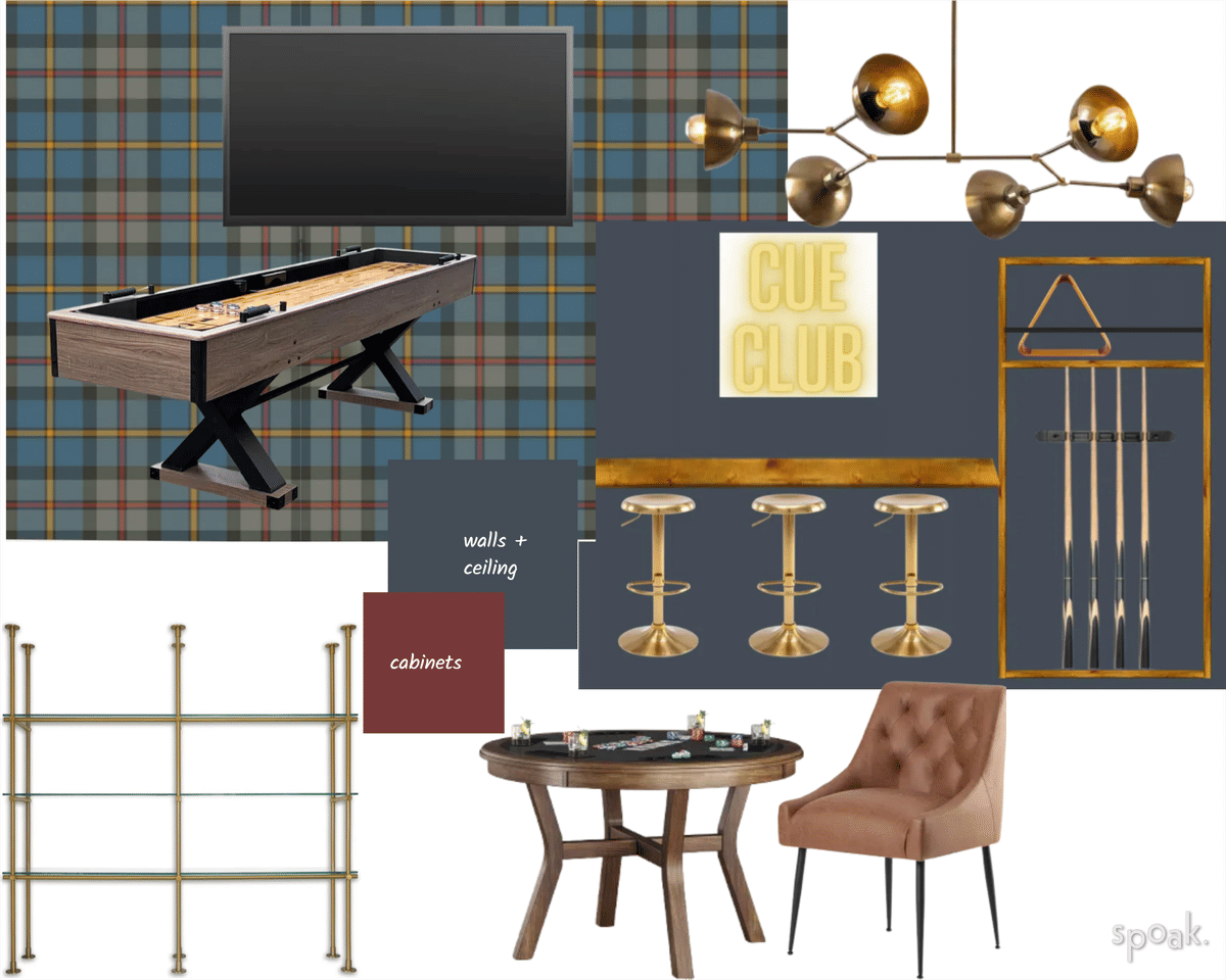Game Room Ideas designed by Whitney Crutcher