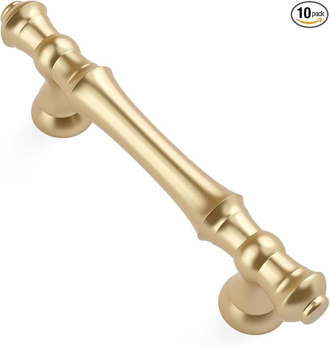 Asidrama 10 Pack 3 Inch(76mm) Gold Kitchen Cabinet Handles, Cabinet Pulls Kitchen Cabinet Hardware for Cupboard Drawer Pulls added by Raquel Guerrero